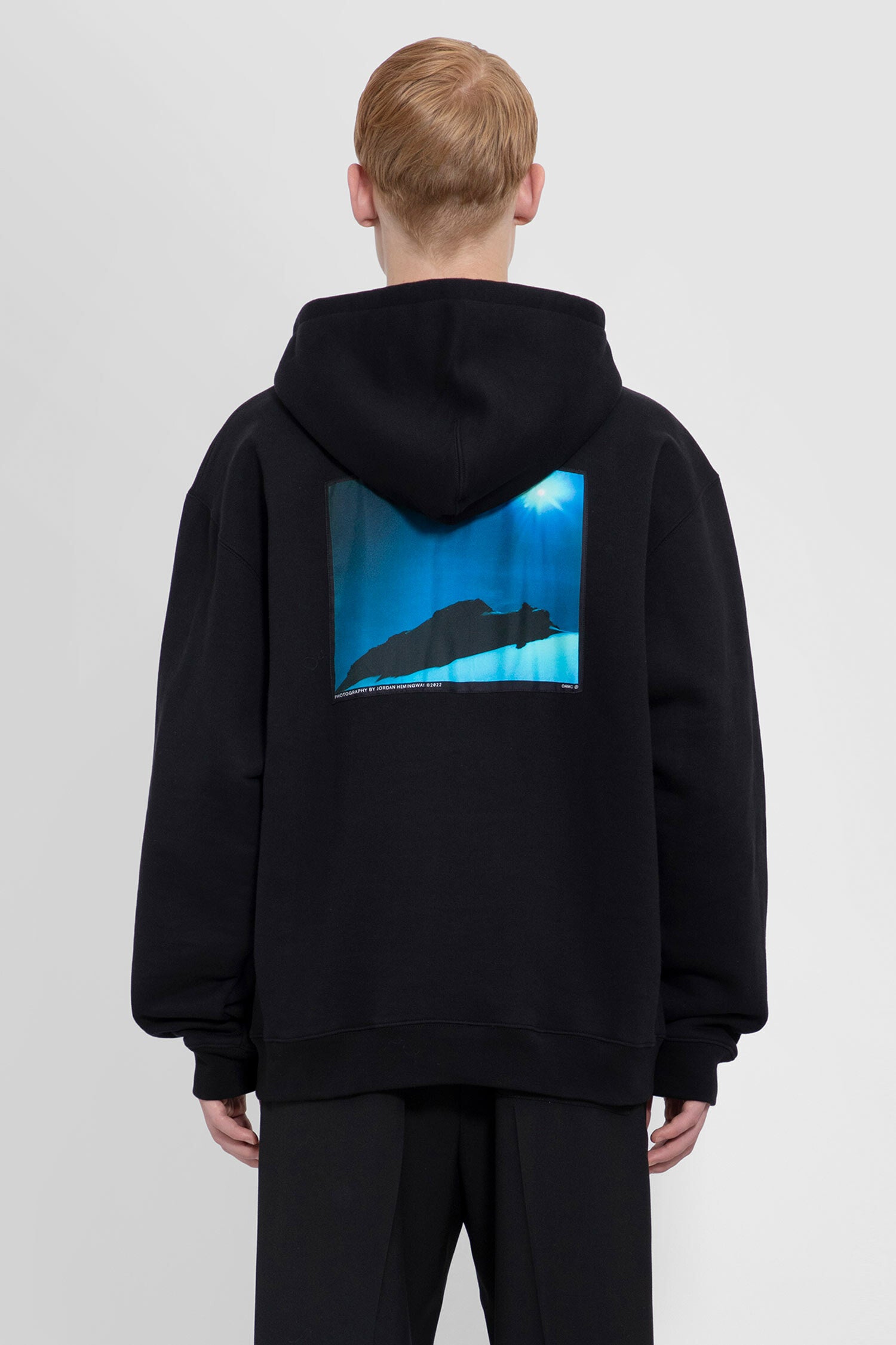 OAMC photographic-print hoodie パーカー - パーカー