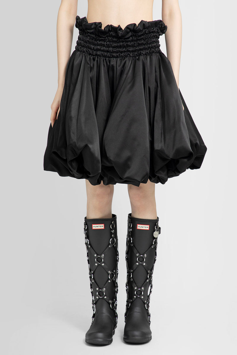 NOIR KEI NINOMIYA WOMAN BLACK SKIRTS