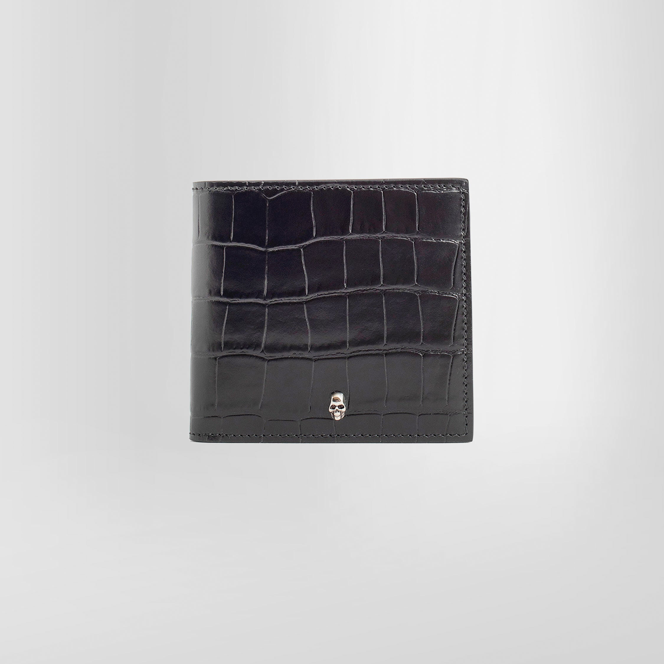 ALEXANDER MCQUEEN MAN BLACK WALLETS & CARDHOLDERS