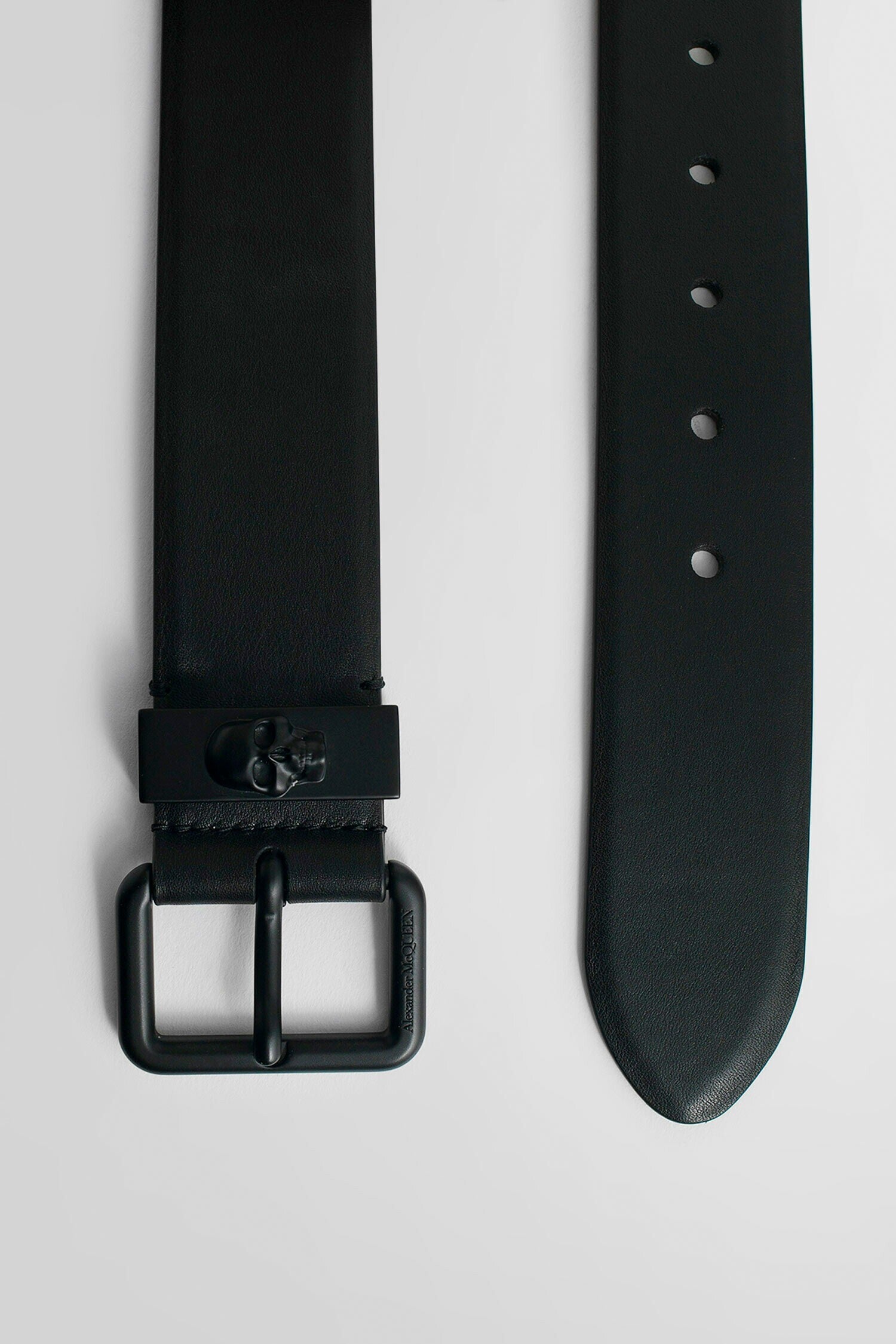 ALEXANDER MCQUEEN MAN BLACK BELTS