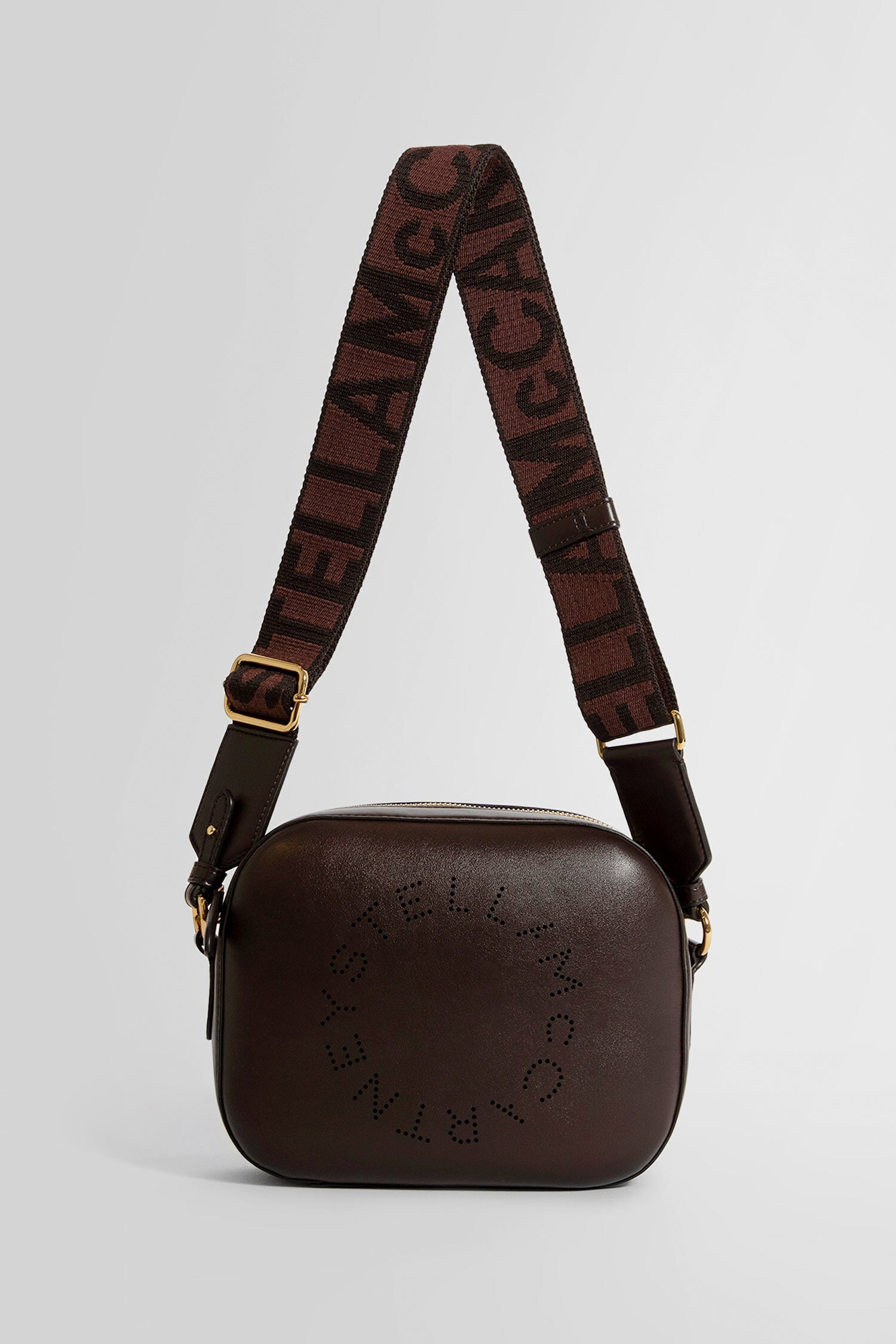 chocolate brown Stella Logo Mini Bag