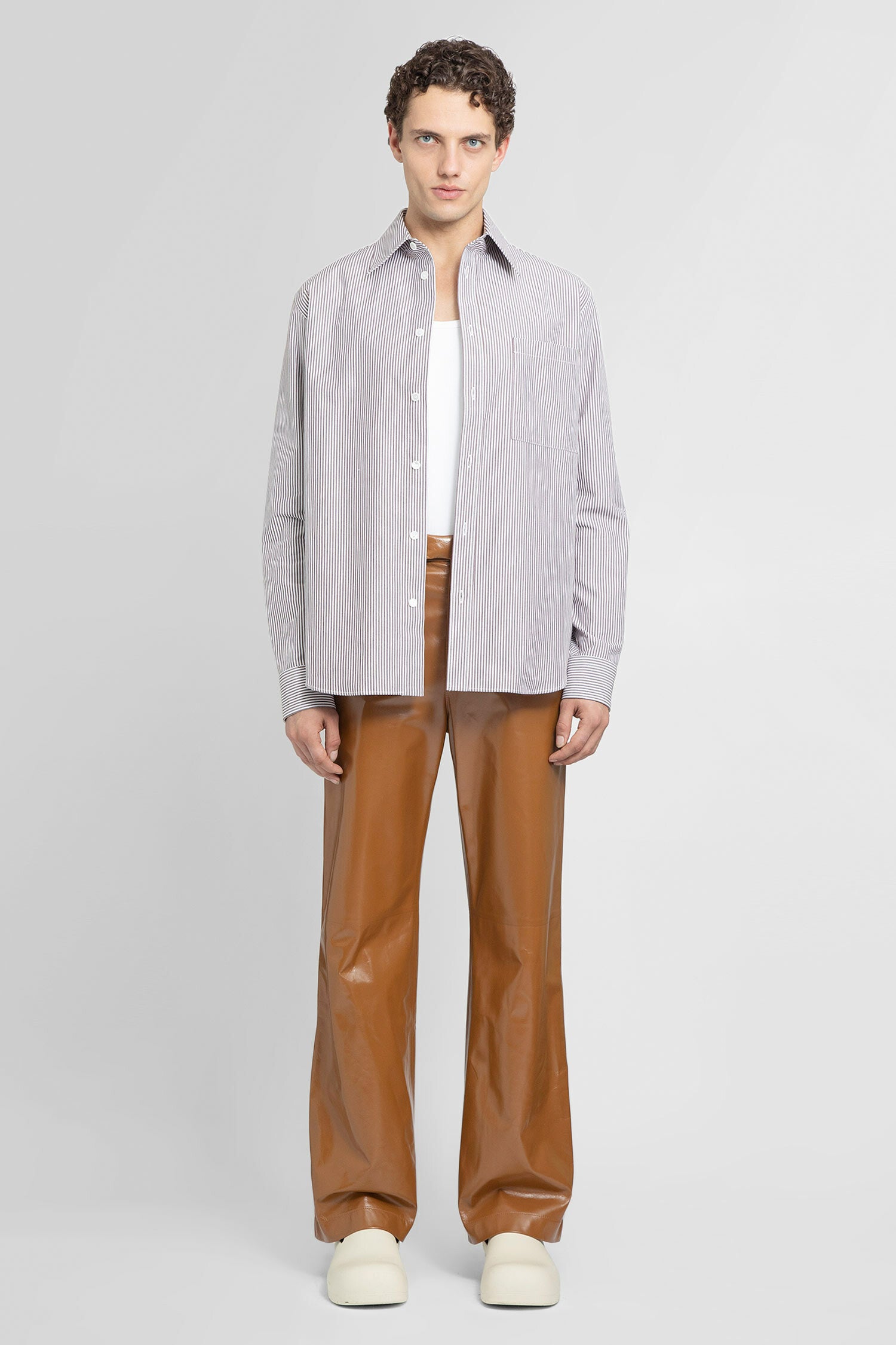 BOTTEGA VENETA MAN MULTICOLOR SHIRTS