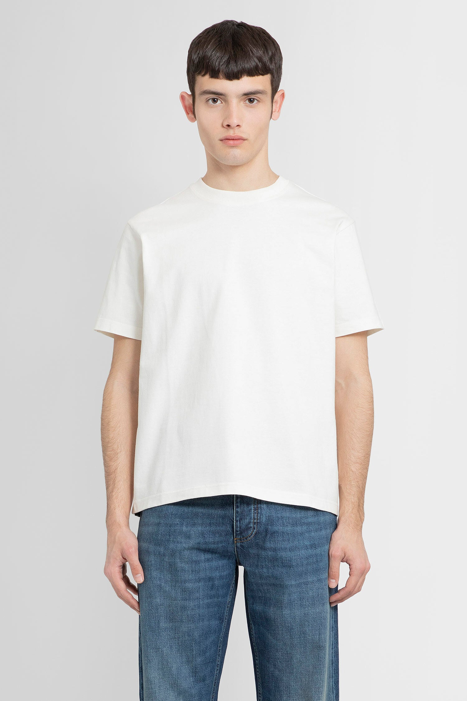 Bottega Veneta Man White T-shirts | ModeSens