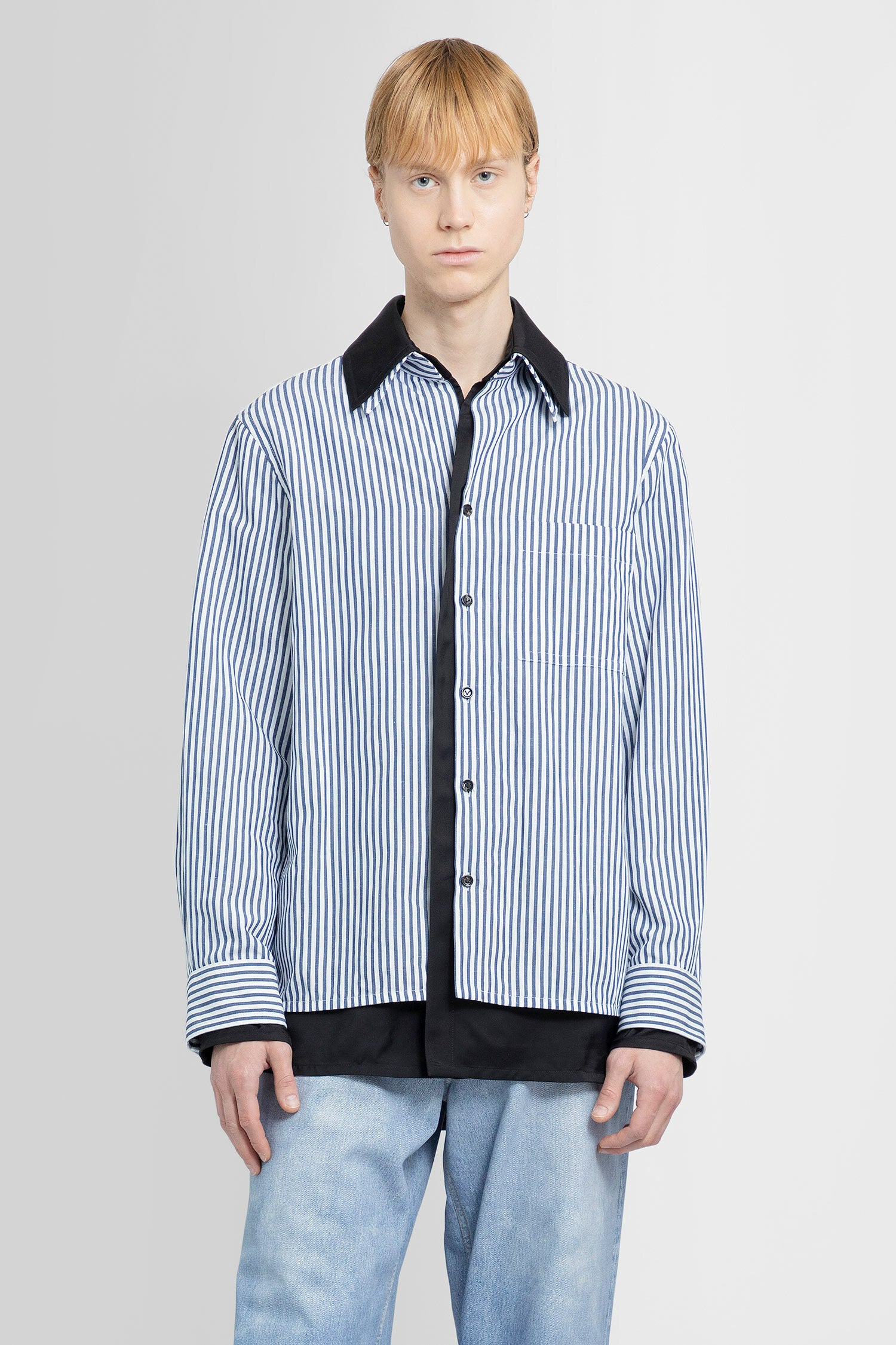 BOTTEGA VENETA MAN MULTICOLOR SHIRTS