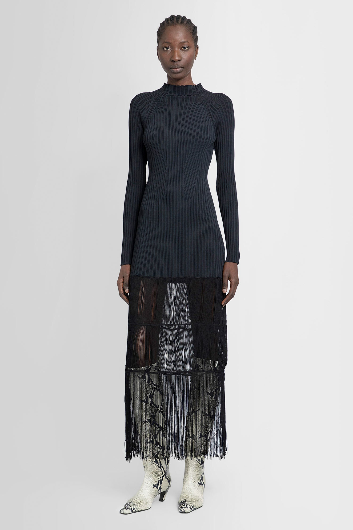 KHAITE WOMAN BLACK DRESSES - KHAITE - DRESSES | Antonioli