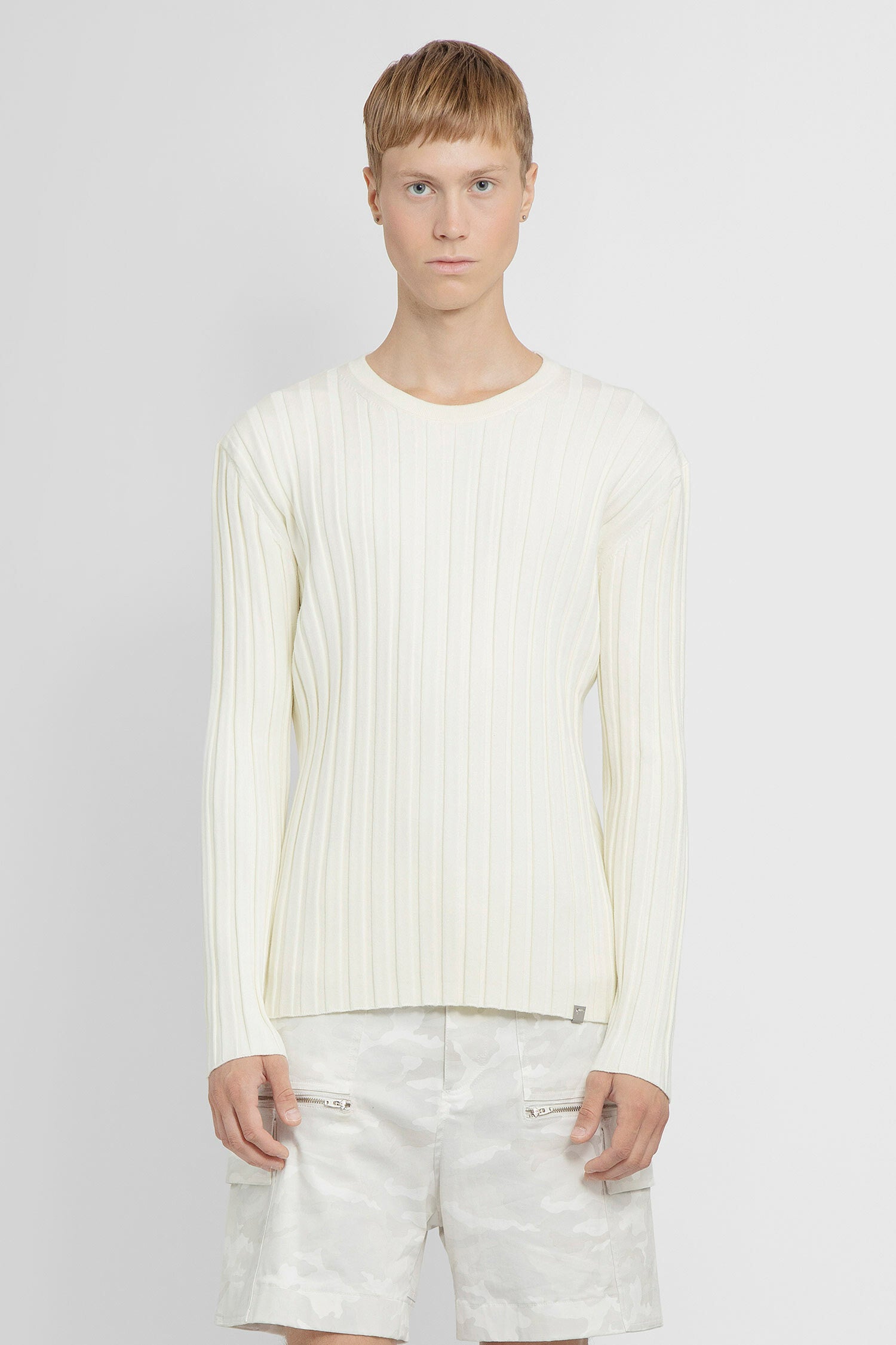 1017 ALYX 9SM MAN WHITE KNITWEAR - 1017 ALYX 9SM - KNITWEAR | Antonioli