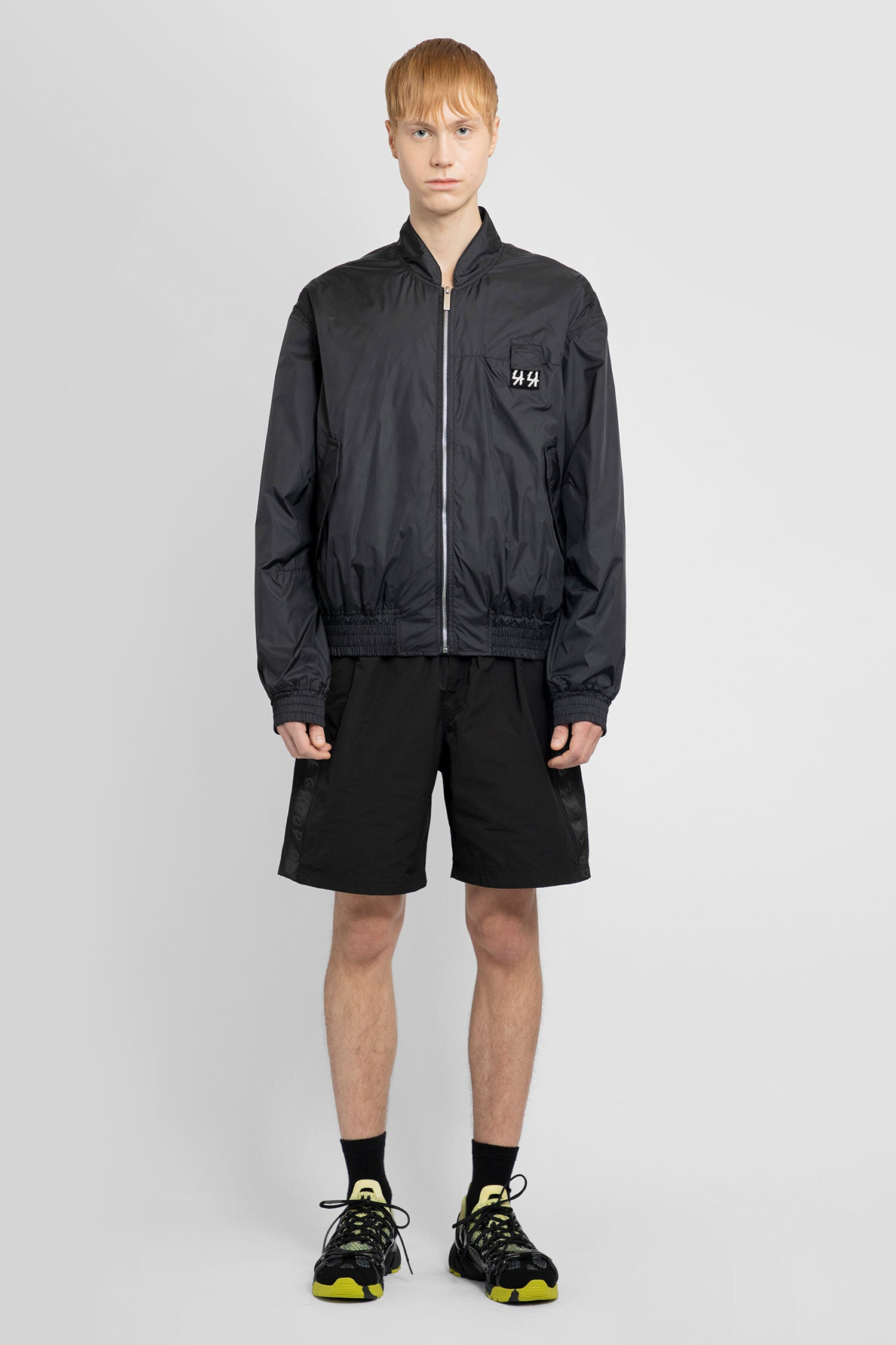 44 LABEL GROUP MAN BLACK SHORTS