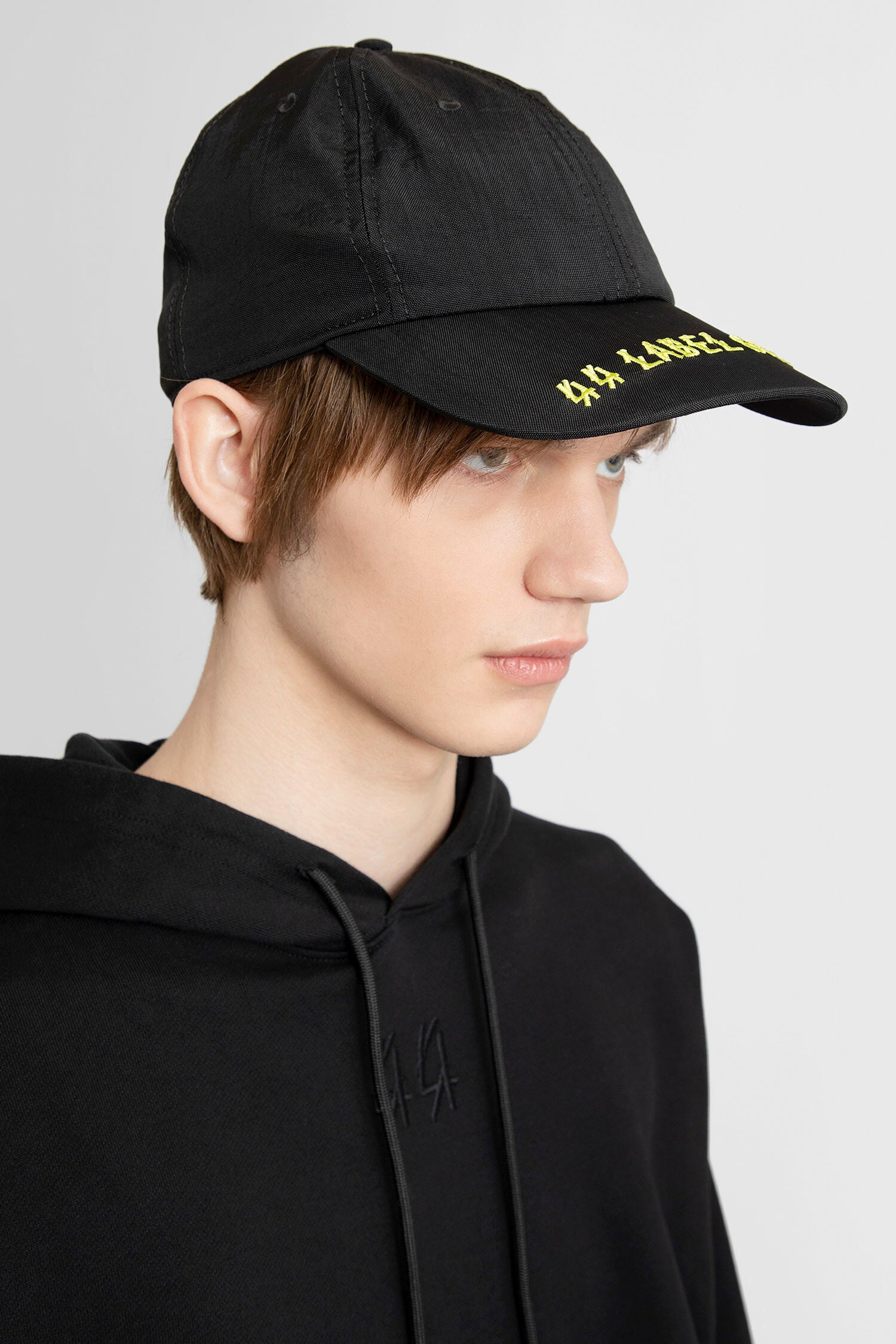 44 LABEL GROUP MAN BLACK HATS