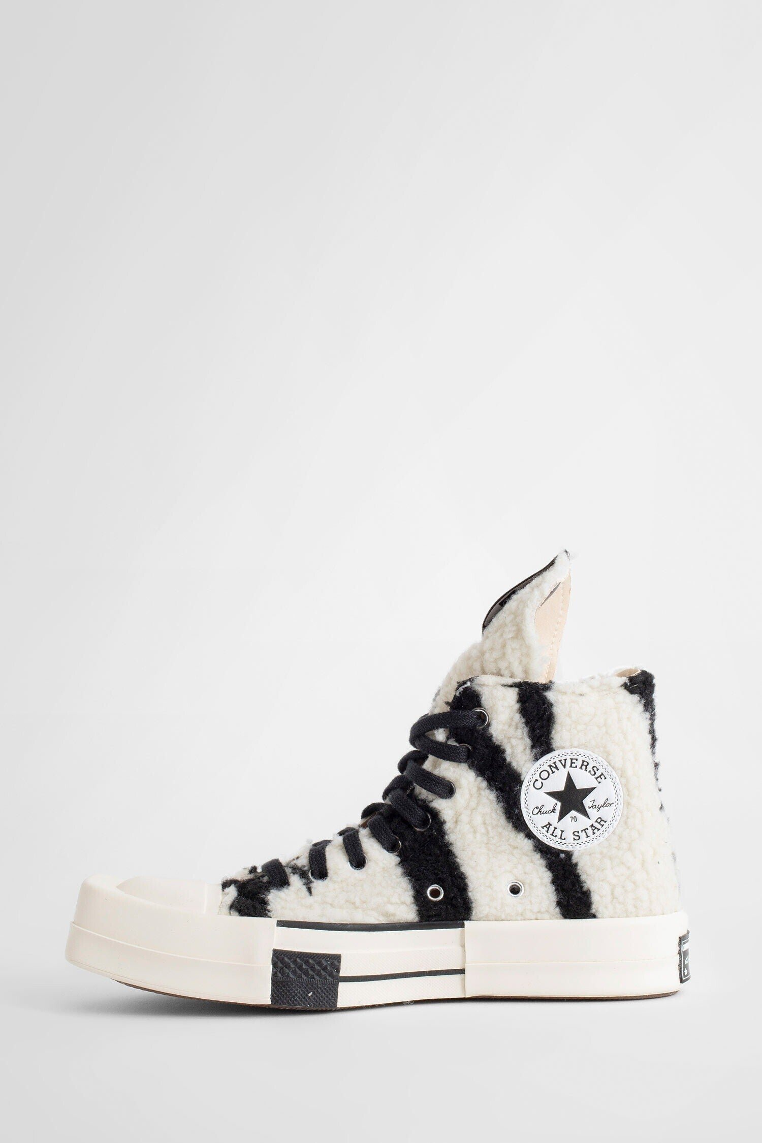 RICK OWENS Converse BLACK&WHITE SNEAKERS