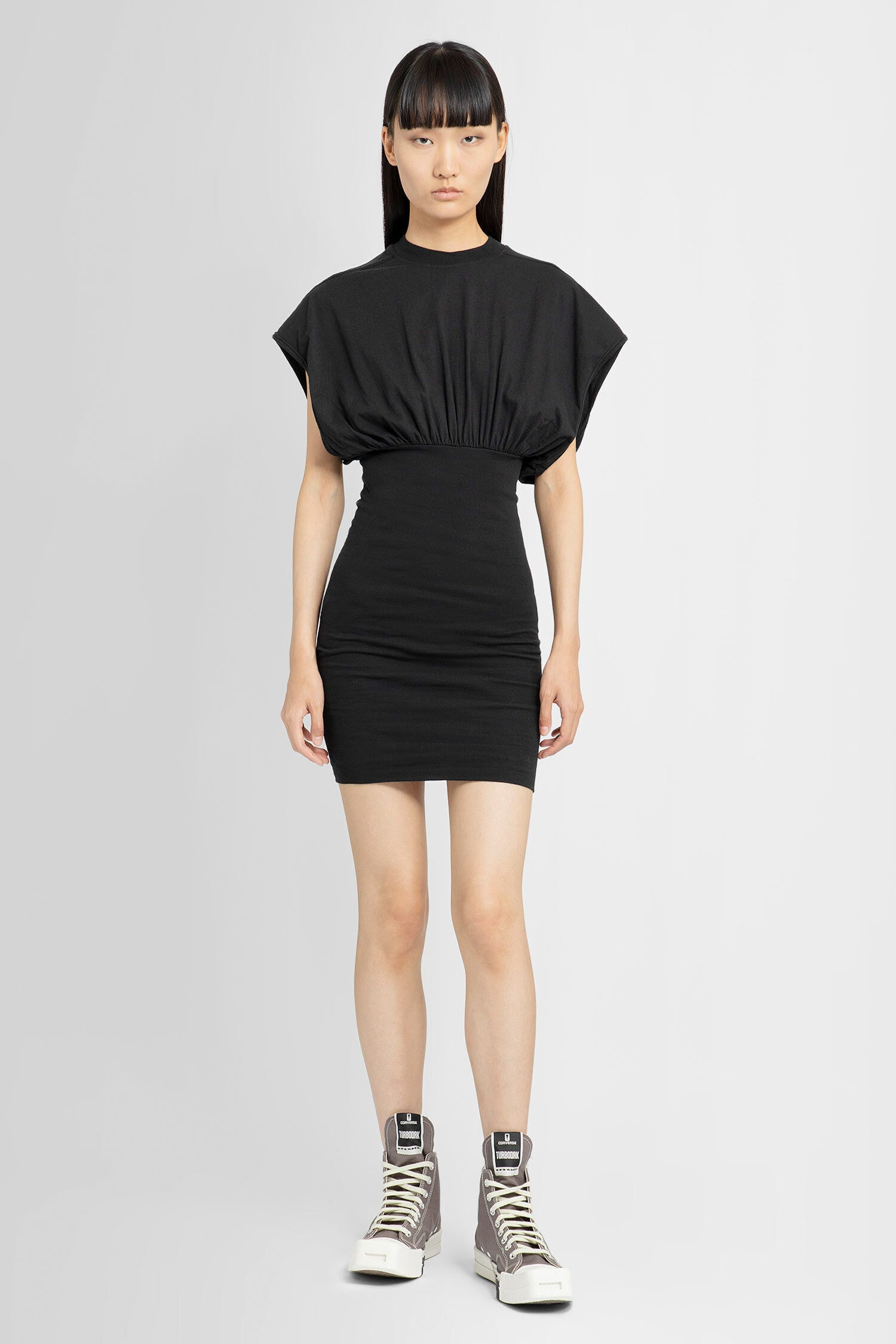 RICK OWENS WOMAN BLACK DRESSES - RICK OWENS - DRESSES | Antonioli