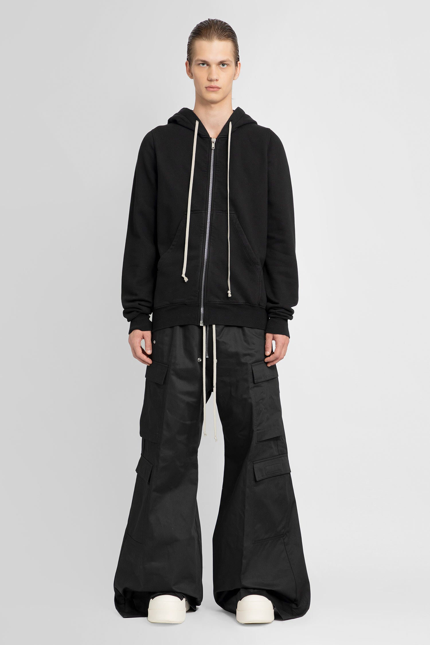 RICK OWENS MAN BLACK TROUSERS