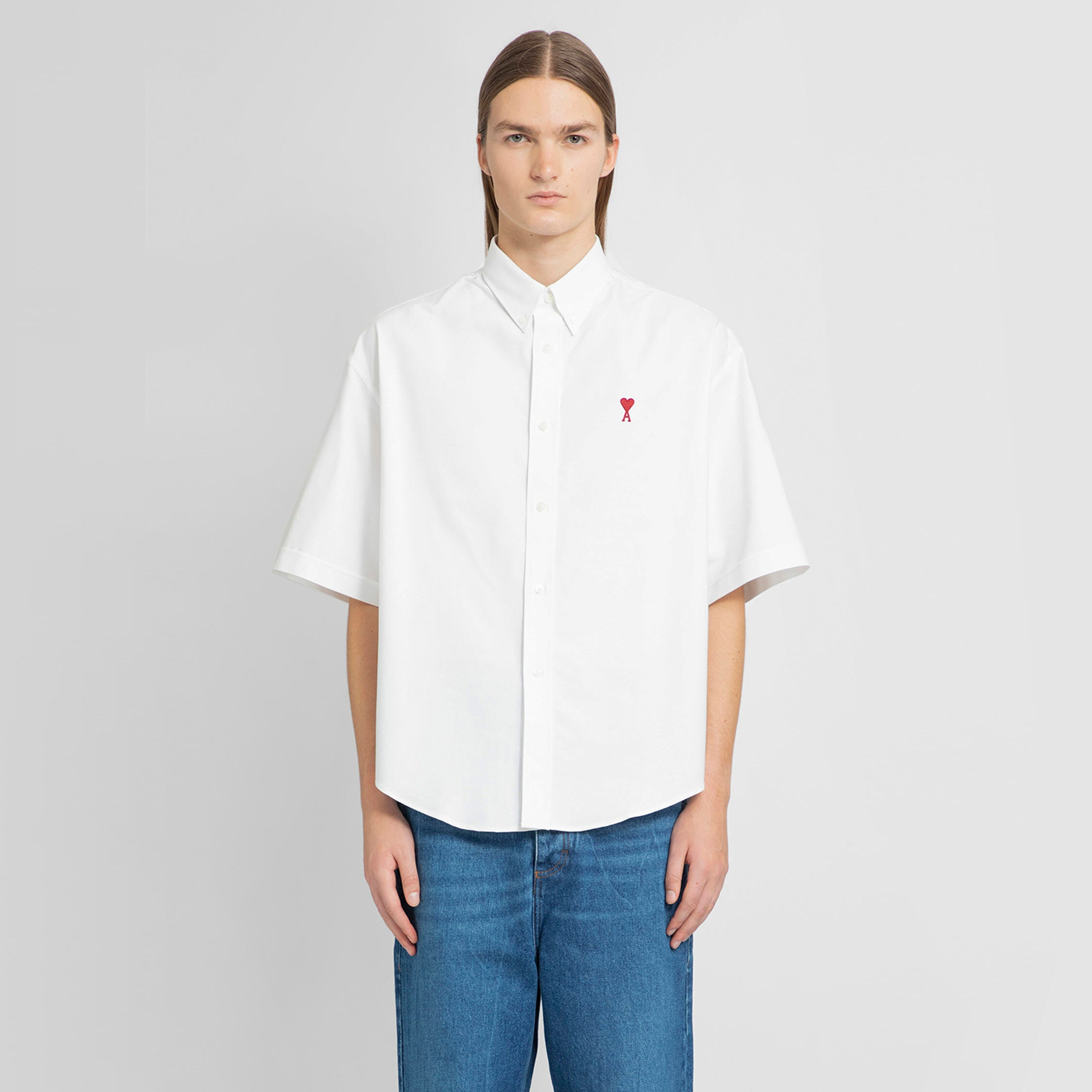 AMI PARIS MAN WHITE SHIRTS