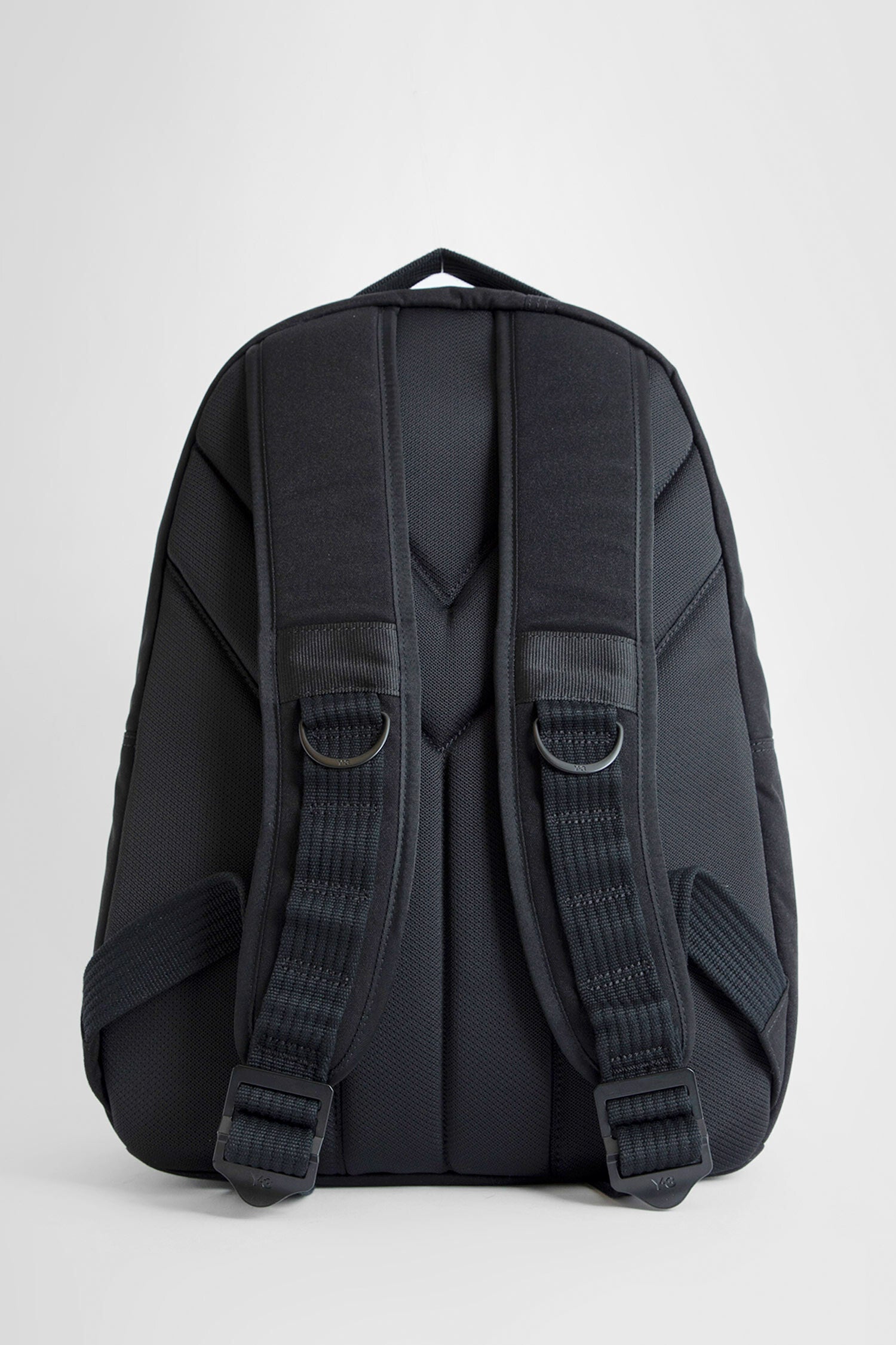 Y-3 UNISEX BLACK BACKPACKS