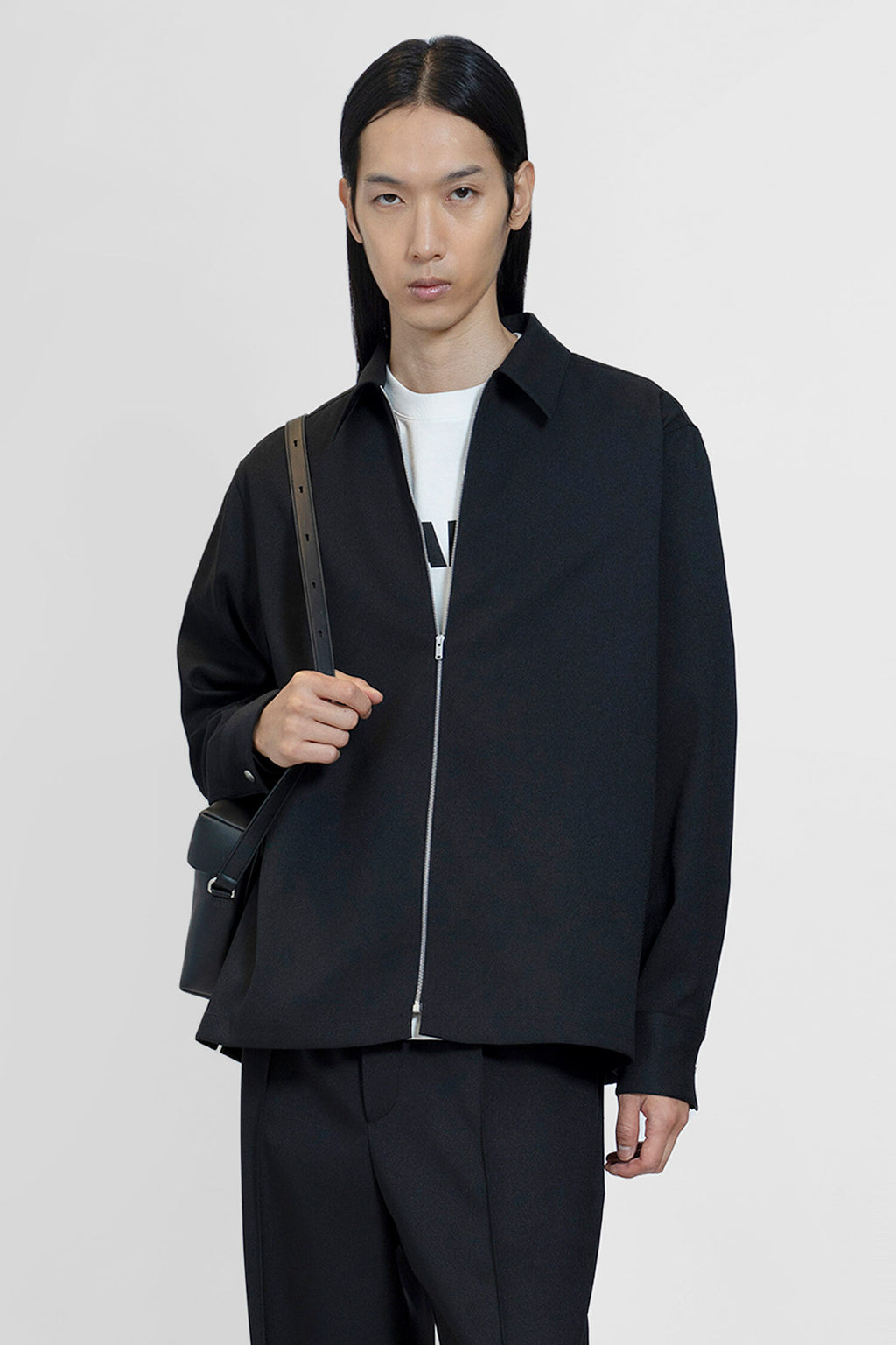 JIL SANDER MAN BLACK SHIRTS - JIL SANDER - SHIRTS | Antonioli