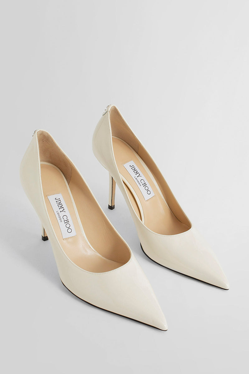 JIMMY CHOO WOMAN WHITE PUMPS - JIMMY CHOO - PUMPS | Antonioli