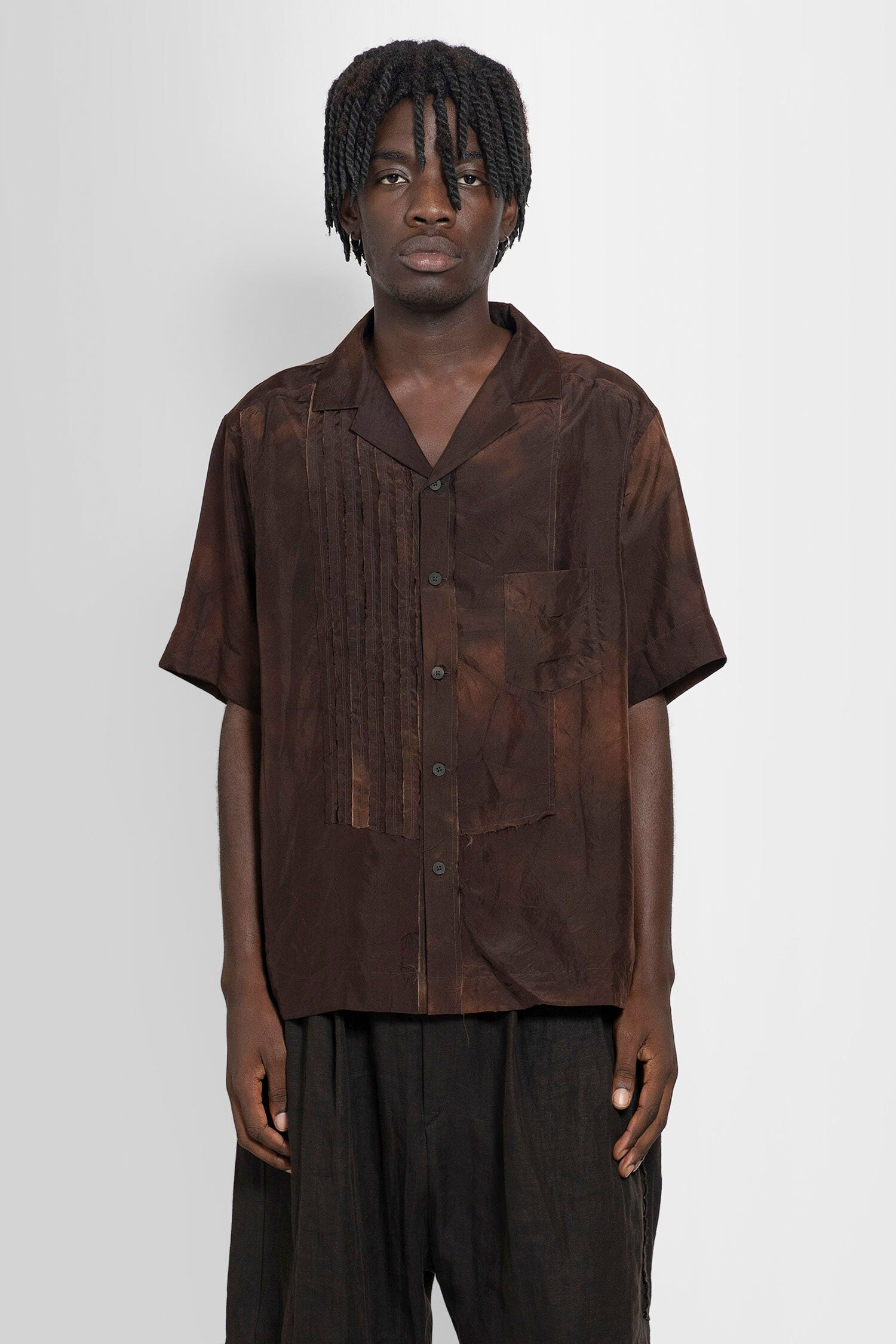 ZIGGY CHEN MAN BROWN SHIRTS - ZIGGY CHEN - SHIRTS | Antonioli