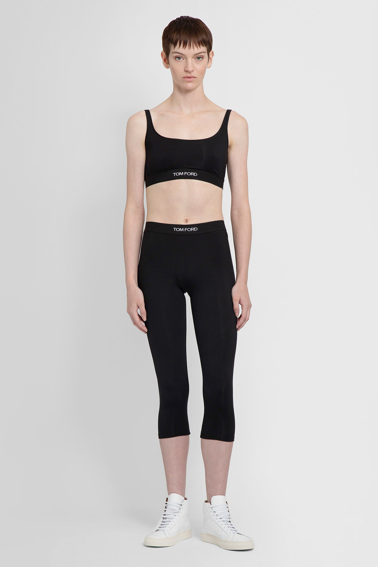 TOM FORD WOMAN BLACK LEGGINGS - TOM FORD - LEGGINGS | Antonioli