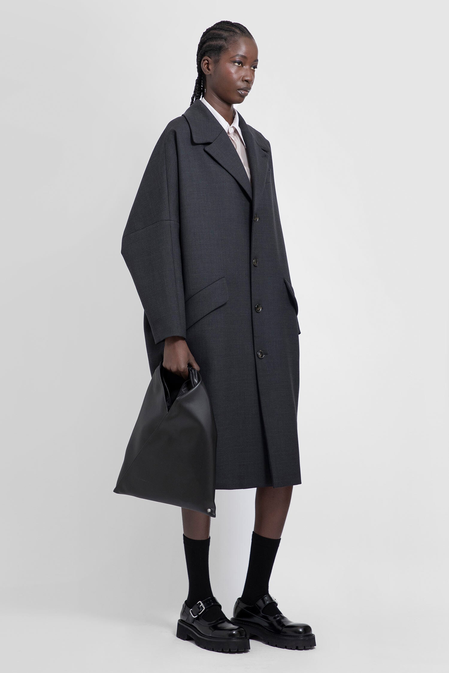 MM6 MAISON MARGIELA GREY COATS