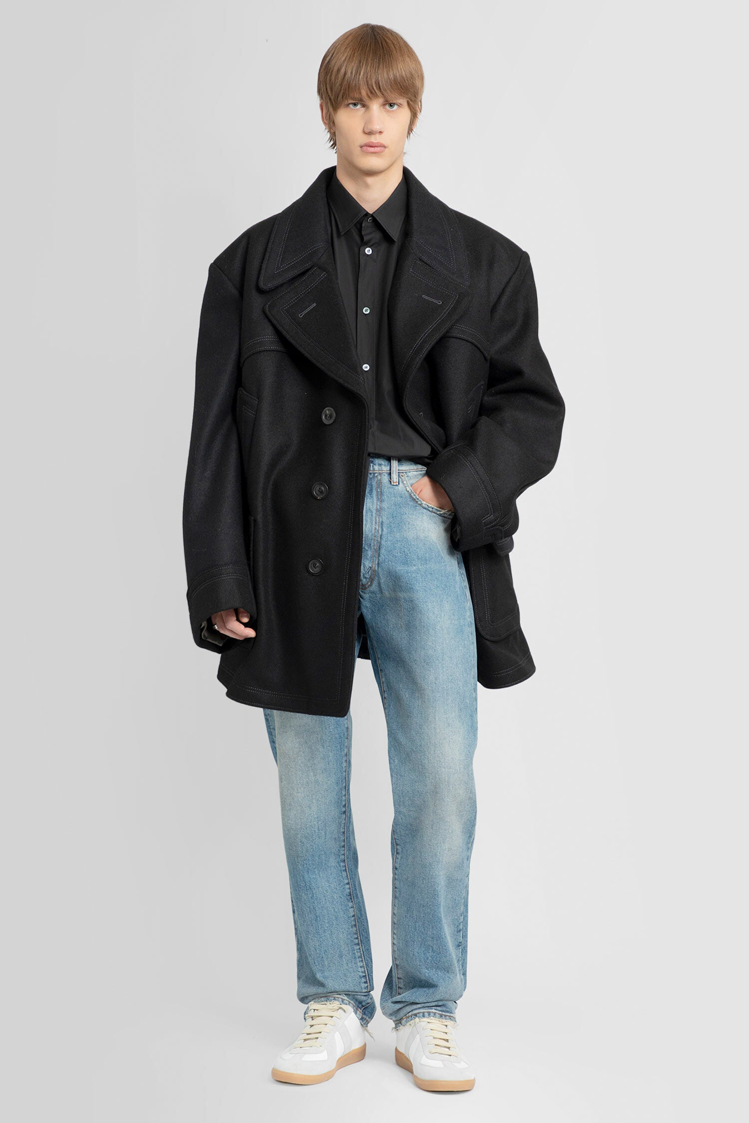 MAISON MARGIELA BLACK COATS