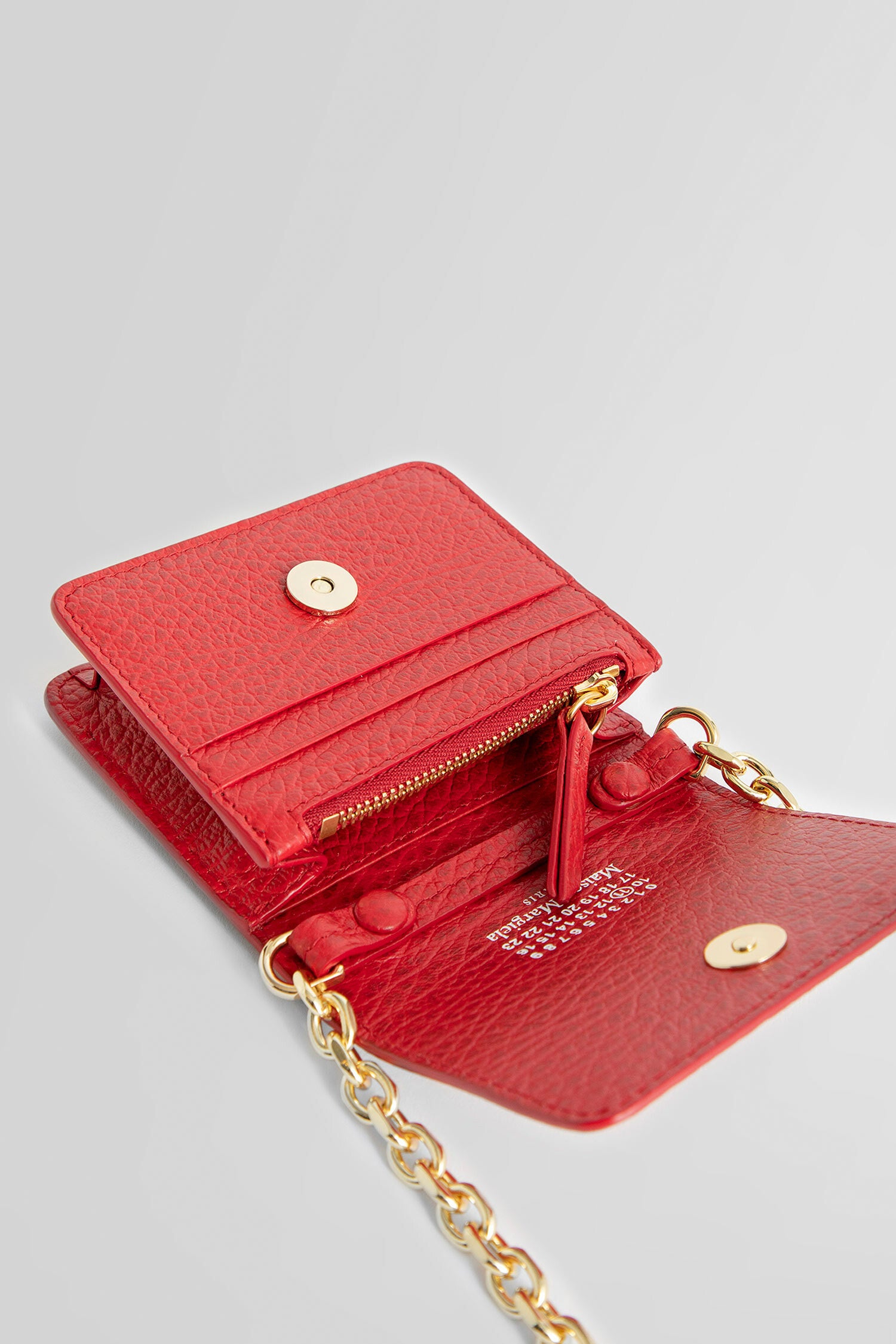 MAISON MARGIELA RED WALLETS & CARDHOLDERS