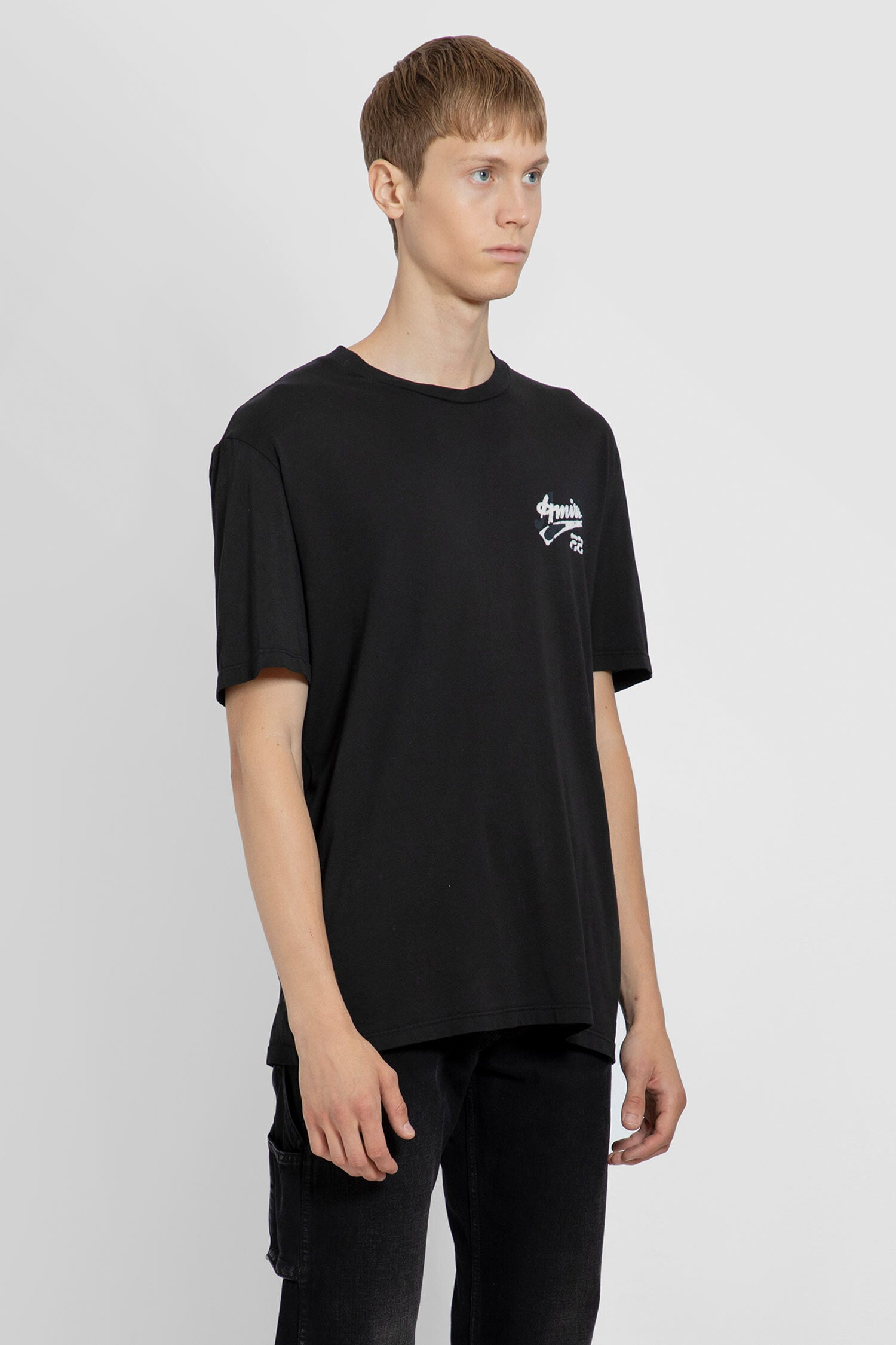 Amiri Black Over Sized T-Shirt