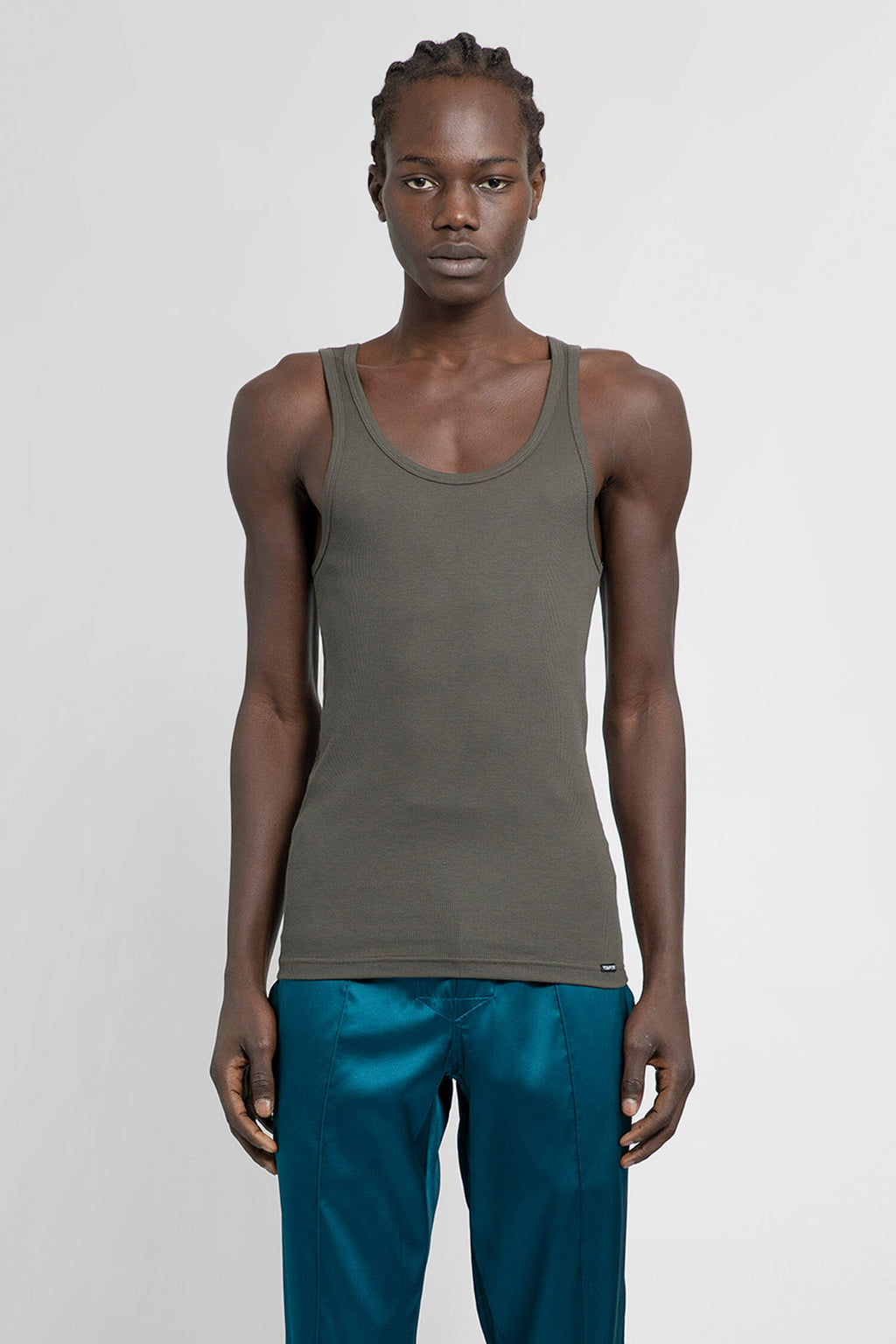 TOM FORD MAN GREEN TANK TOPS - TOM FORD - TANK TOPS | Antonioli