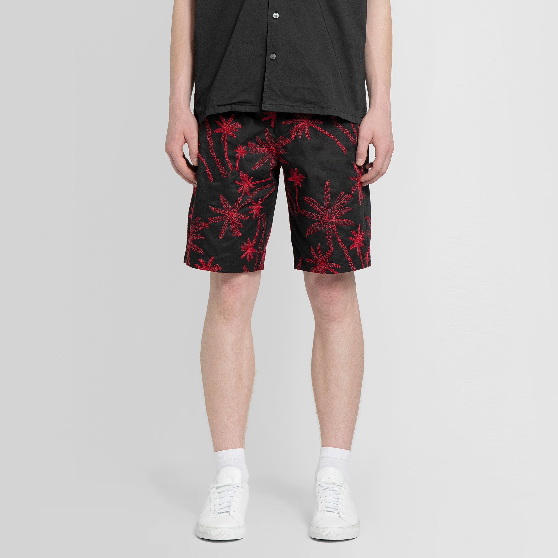 DEPARTMENT FIVE MAN BLACK SHORTS - DEPARTMENT FIVE - SHORTS