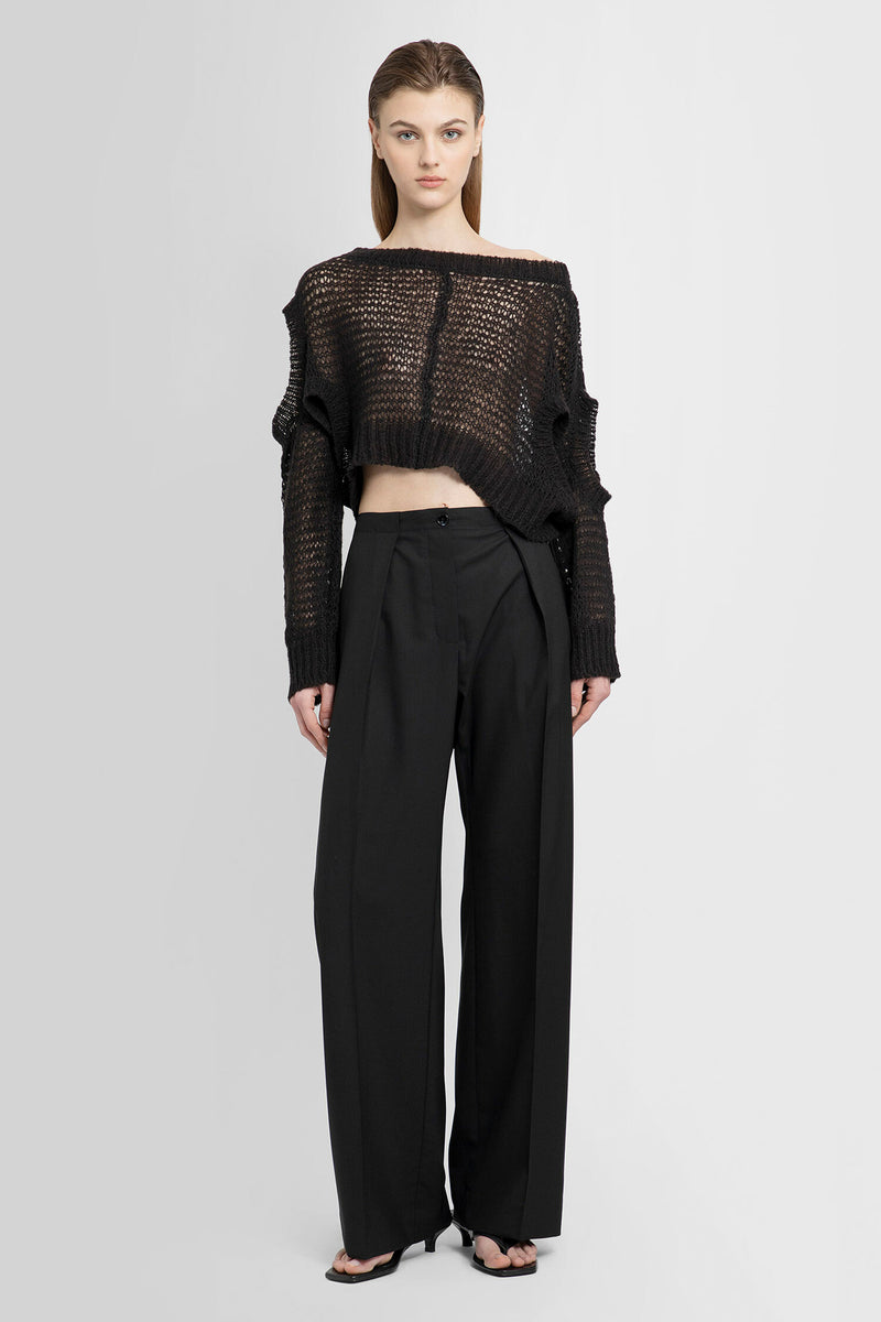 UNDERCOVER WOMAN BLACK KNITWEAR - UNDERCOVER - KNITWEAR | Antonioli