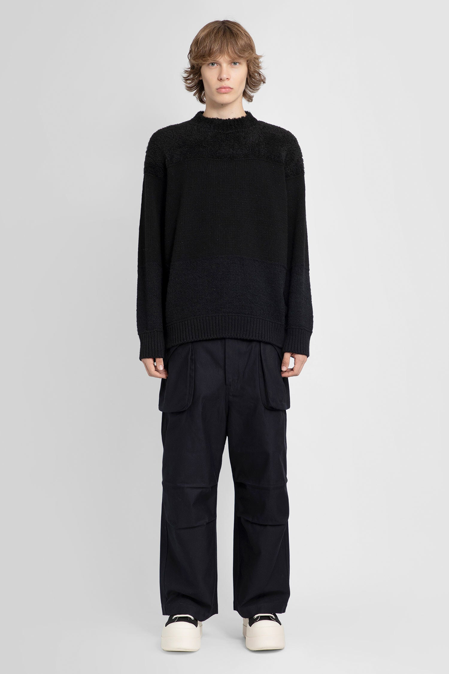 JUNYA WATANABE MAN BLACK TROUSERS