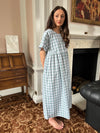The Martina Dress | Short Sleeve Cotton Gingham Summer Dress