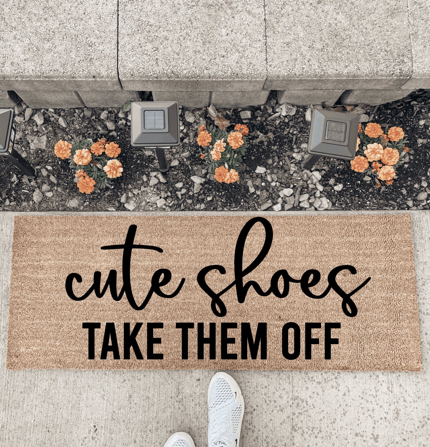 CUTE SHOES NOW TAKE THEM OFF MAT – Kicky Mats