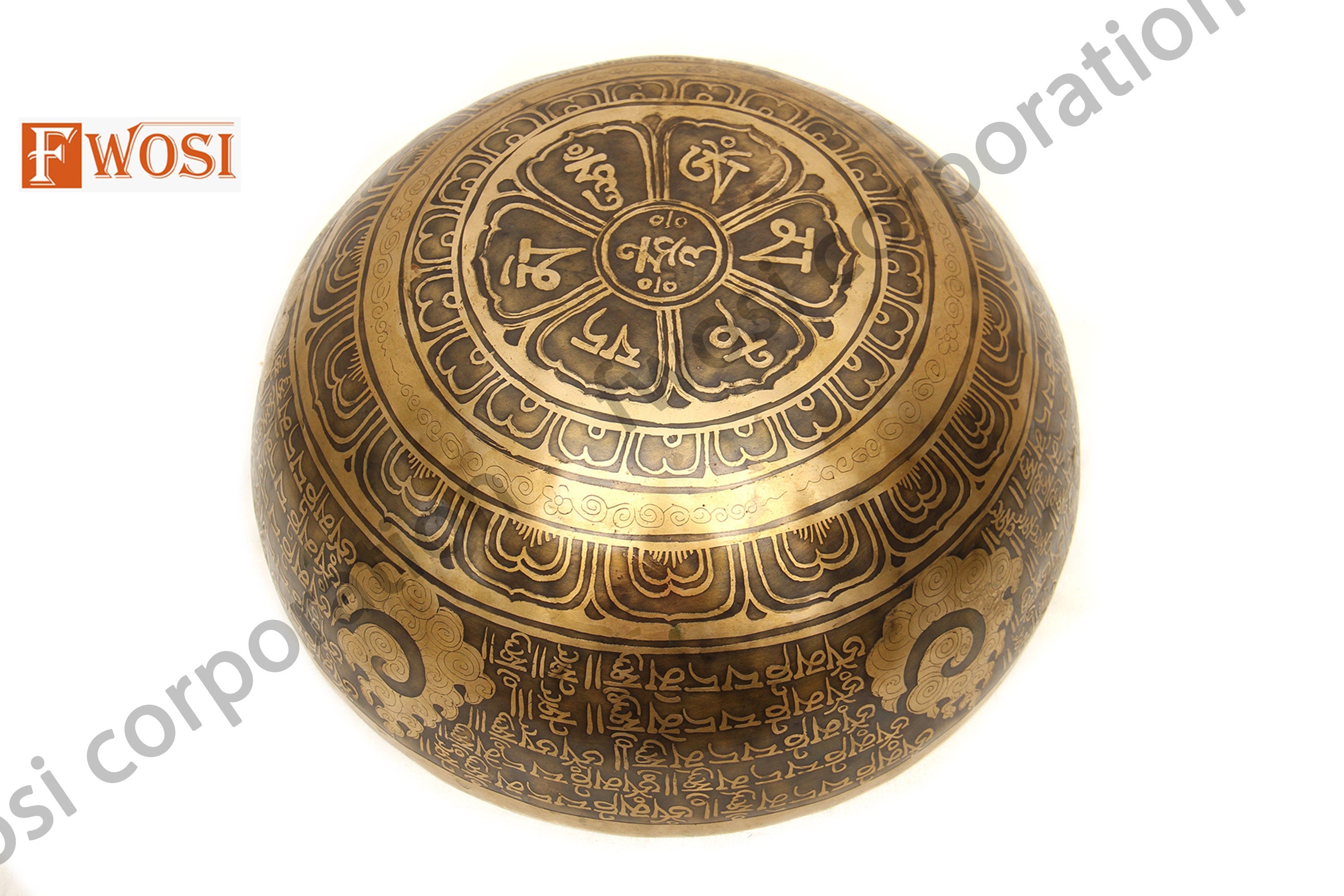 直営ストア 10.5 Inch Double Carving Handmade Tibetan Singing Bowl 