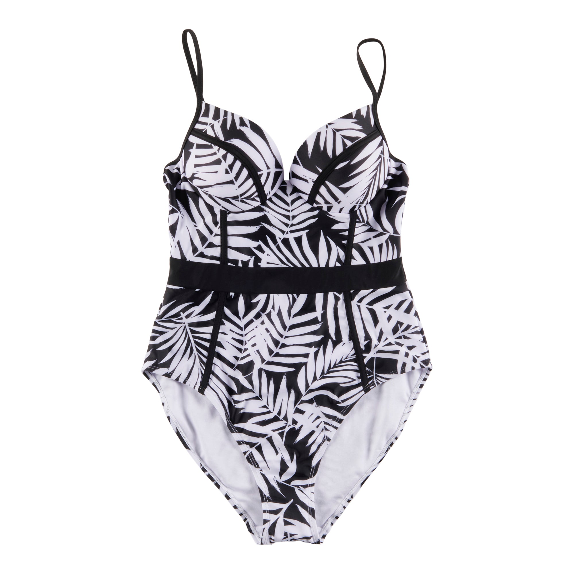 ACX Active Women's Festival Swimsuit, Black and White – Giant Tiger