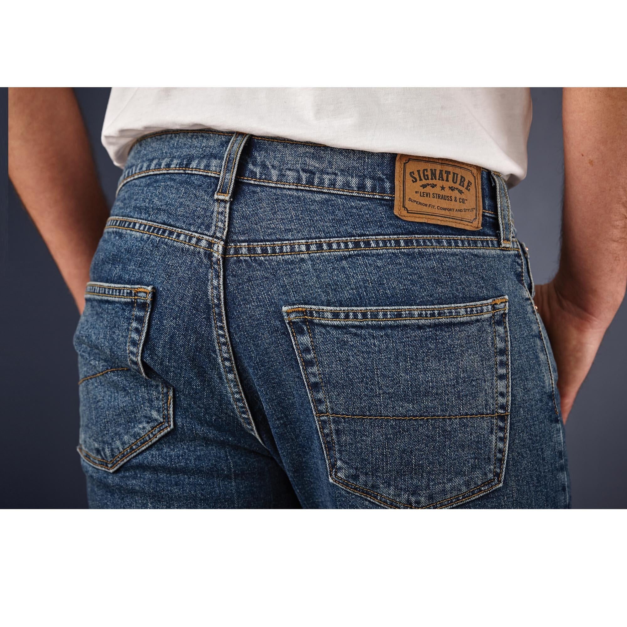 Levi Strauss & Co. Signature Men's Straight Fit Jeans – Giant Tiger