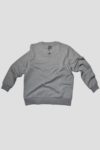 Crewneck Sweater "A"| Heather Grey (1017a)