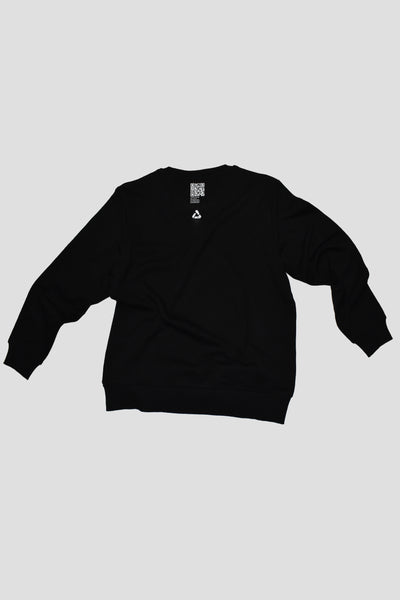 Crewneck Sweater "A"| Black (1017a)