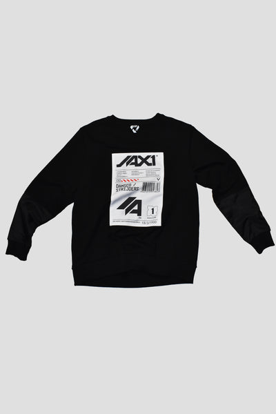 Crewneck Sweater "We Are JAXI"| Black (1029a)