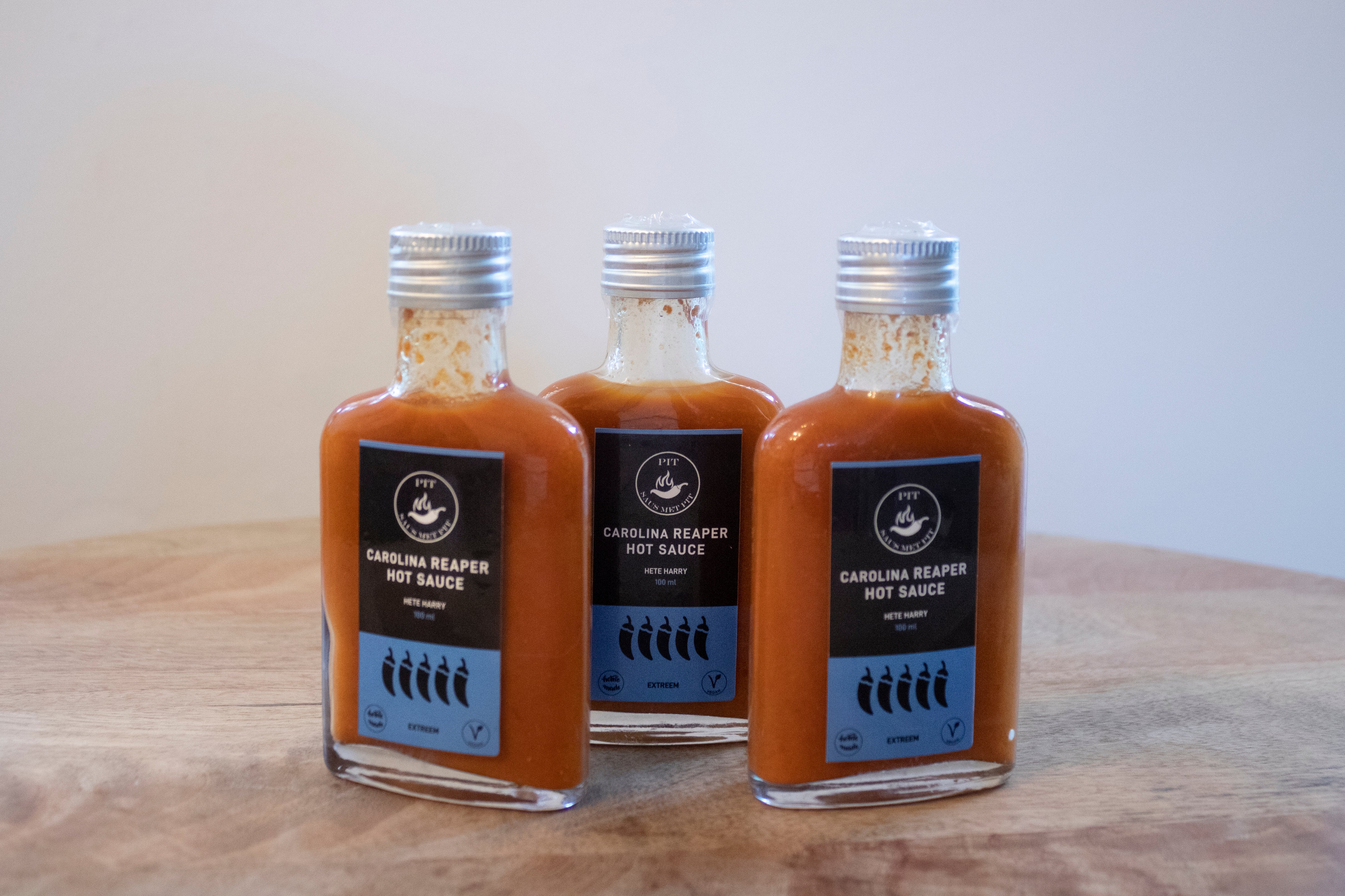 Hete Harry - Carolina Reaper Hot Sauce - 3 Pack