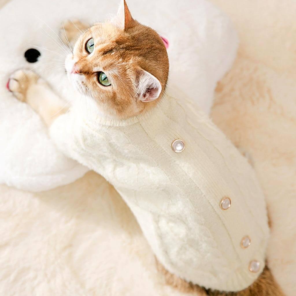 Catsby Knit Cat Cardigan