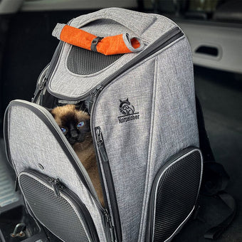 TouchCat Cat Duffle Bag Backpack, Cat Travel Carrier