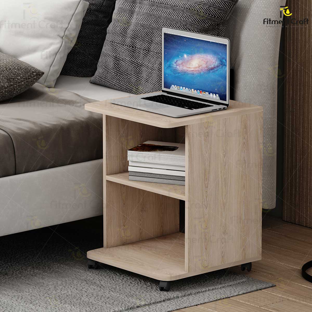 Comfortable Portable Laptop Table with Shelve | TV28-003