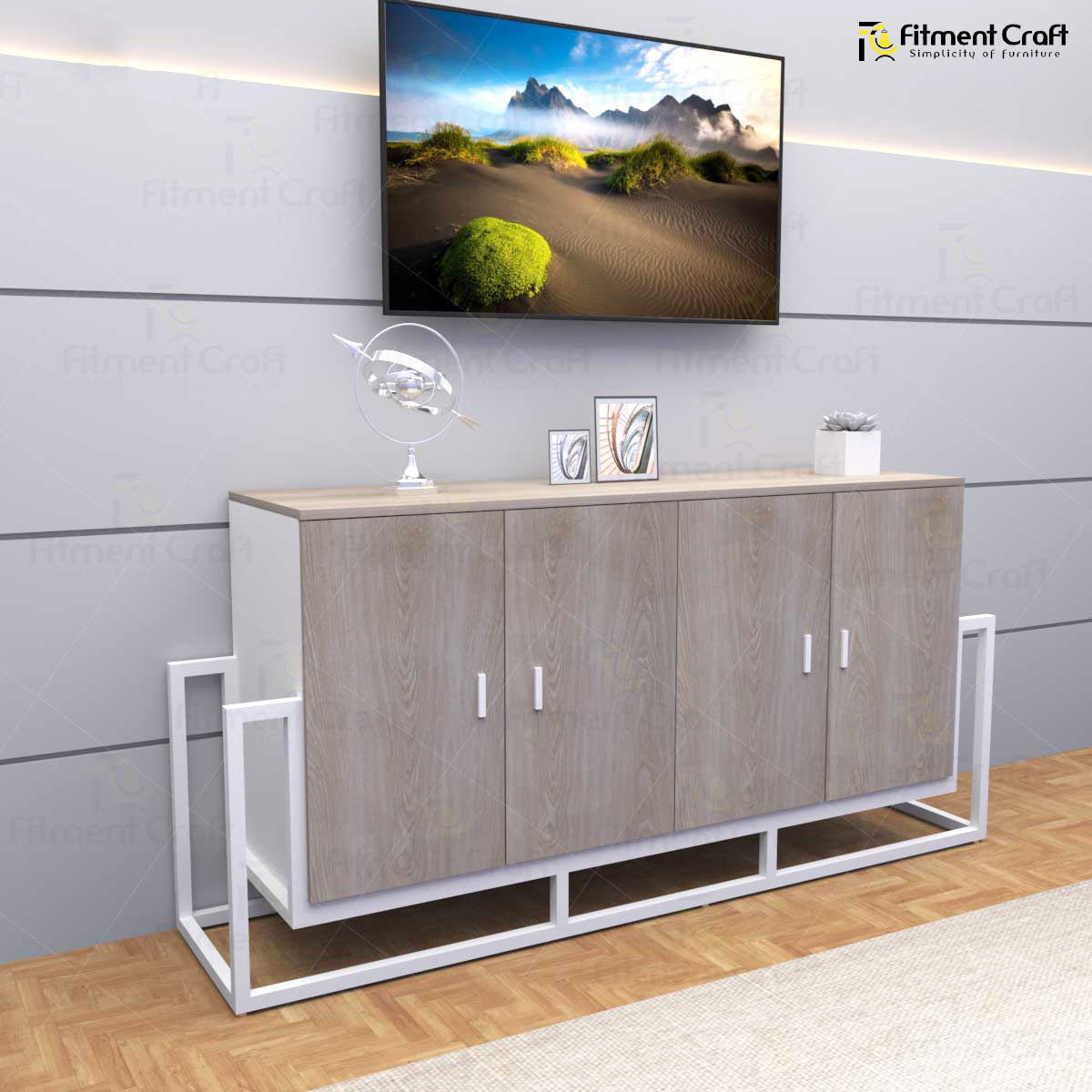 File cabinet for Office with Metallic Frame | CV3-005