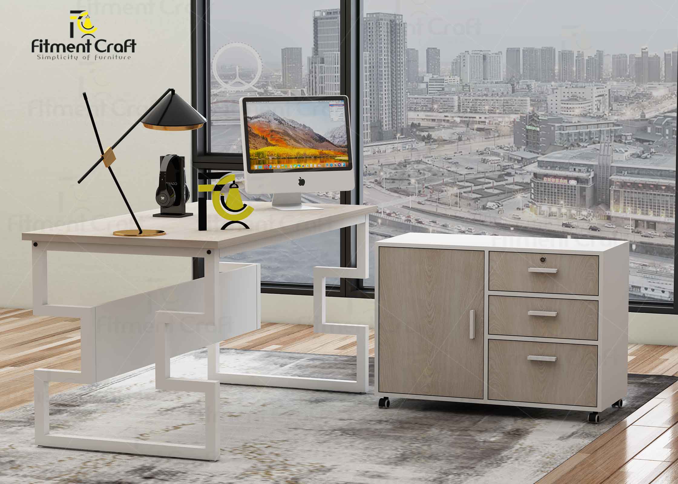 Modern FC Executive Desk | TV15-001