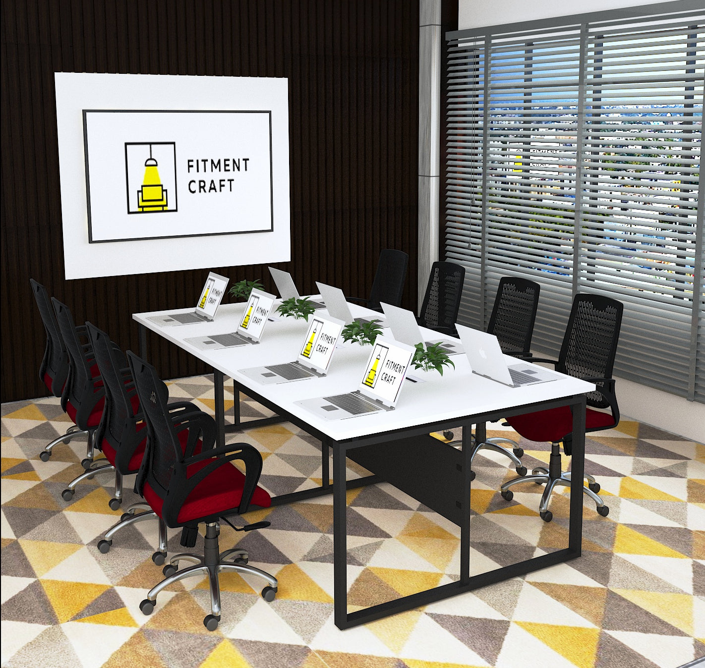 8 Seater Large Conference Table | OSV1-001.2