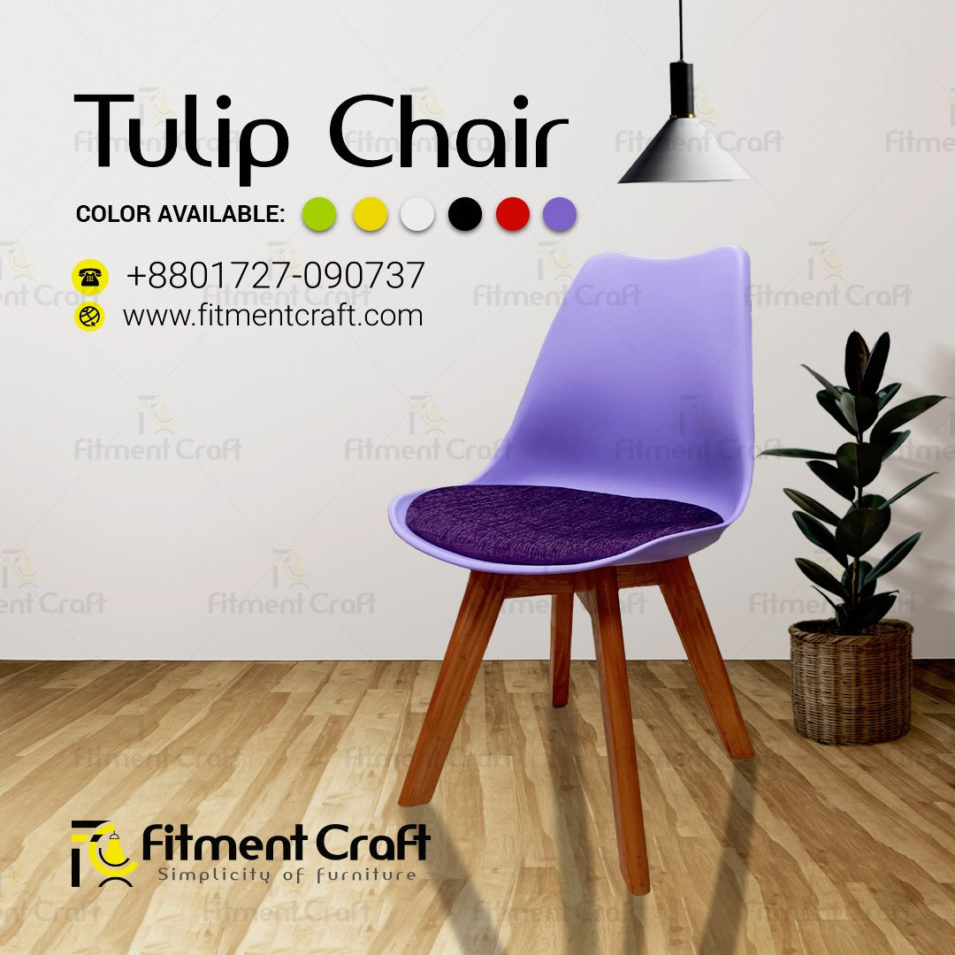 Tulip Chair | Purple