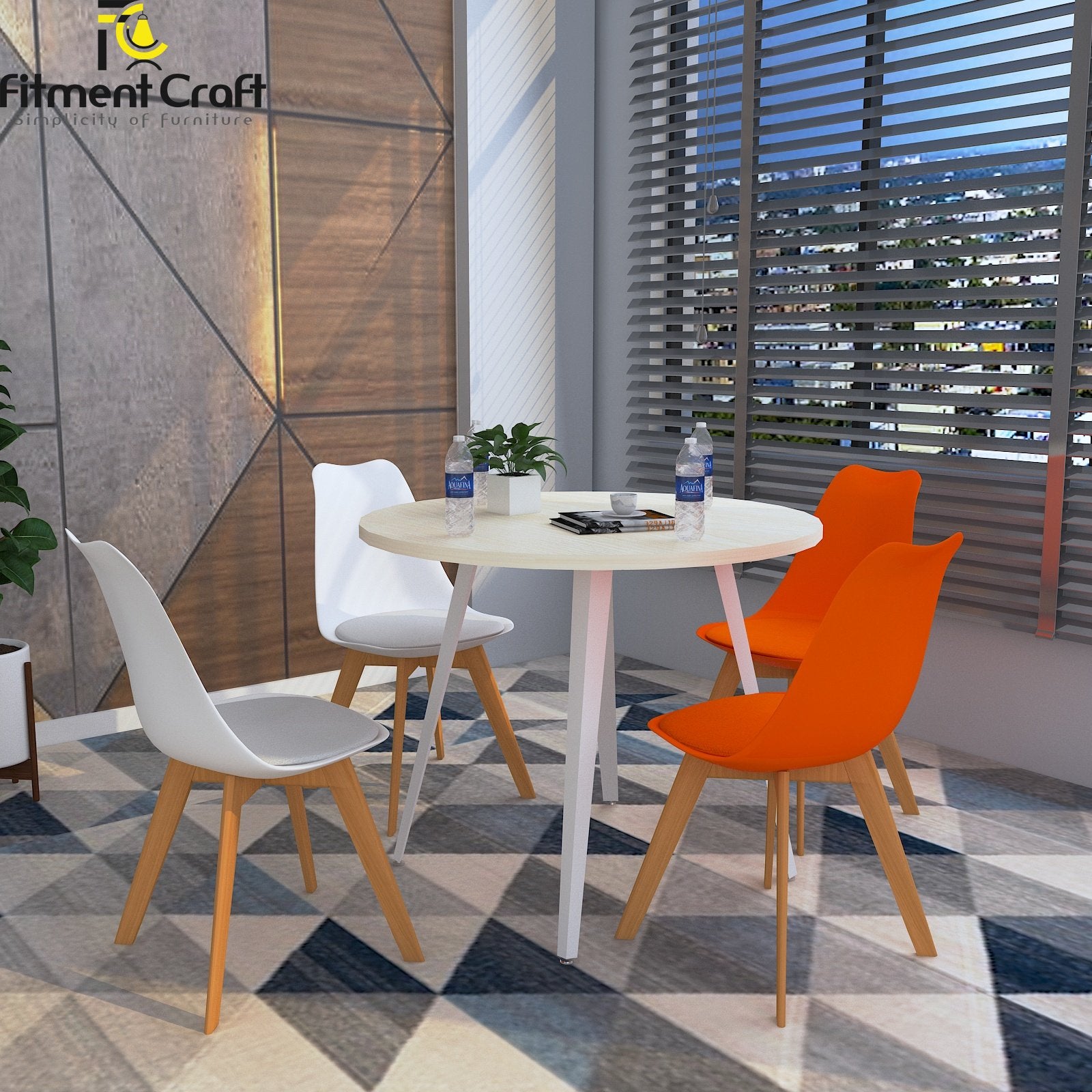 Round Café Table for Office | OSV2-001.10
