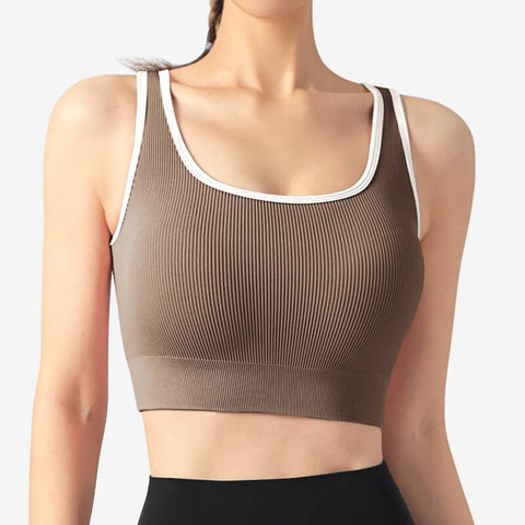 Women Adjustable Padded Seamless Tank Top