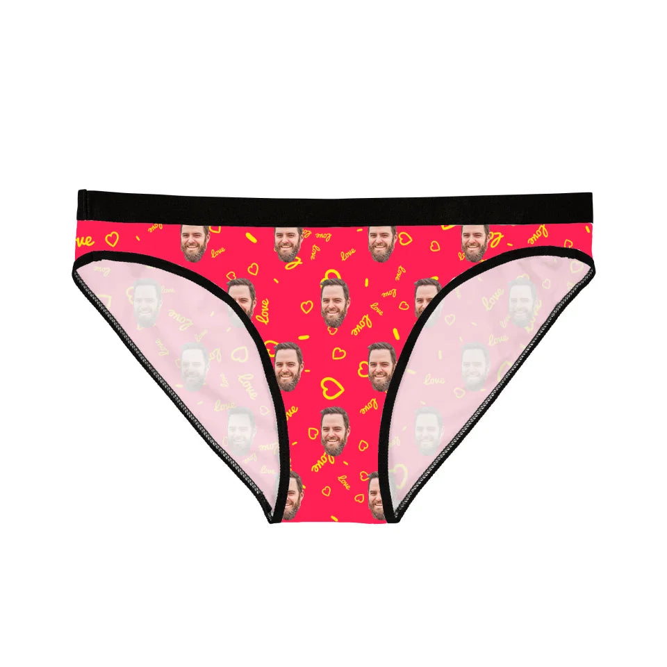 Custom Valentines Women Underwear