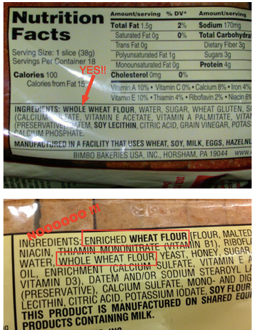 which bread is good for weight loss? what are good bread ingredients? what should i avoid when shopping for bread?