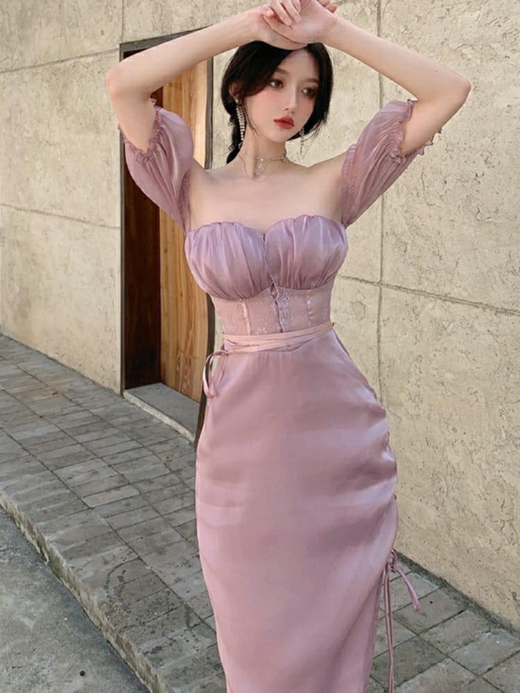 Heromine Corset Dress - GLAD AND GLAM